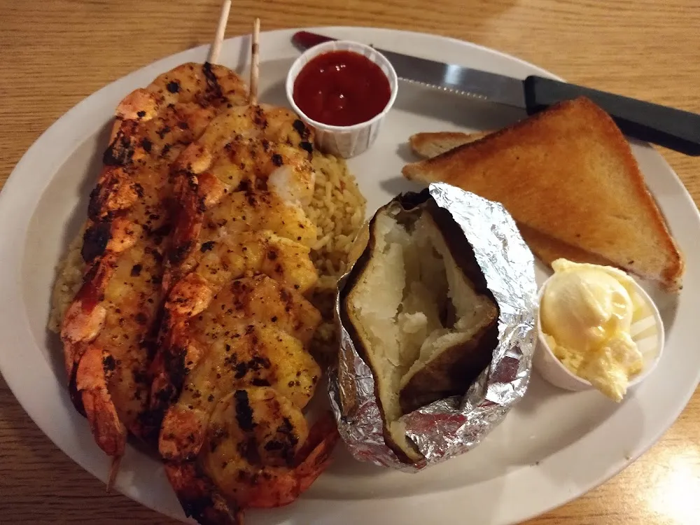 Grilled Lemon Pepper Shrimp