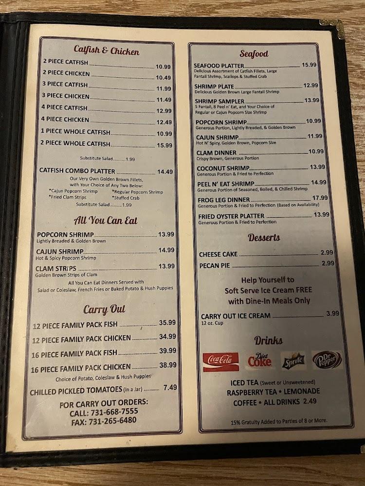 Catfish Galley Menu image 3