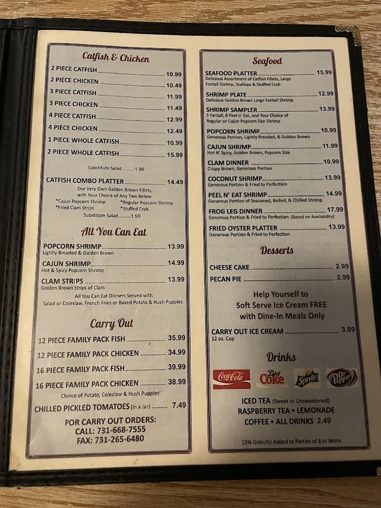 Catfish Galley Menu image 4